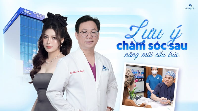 Lưu ý chăm sóc sau nâng mũi cấu trúc 6 Cách chăm sóc sau nâng mũi cấu trúc
