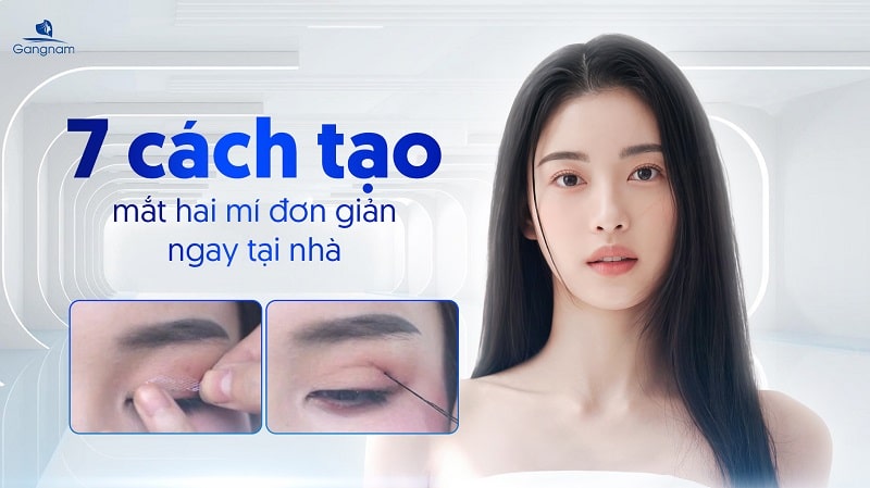 Cách tạo mắt 2 mí