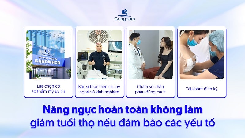 Nâng ngực có giảm tuổi thọ không? 5 Nâng ngực có giảm tuổi thọ không?