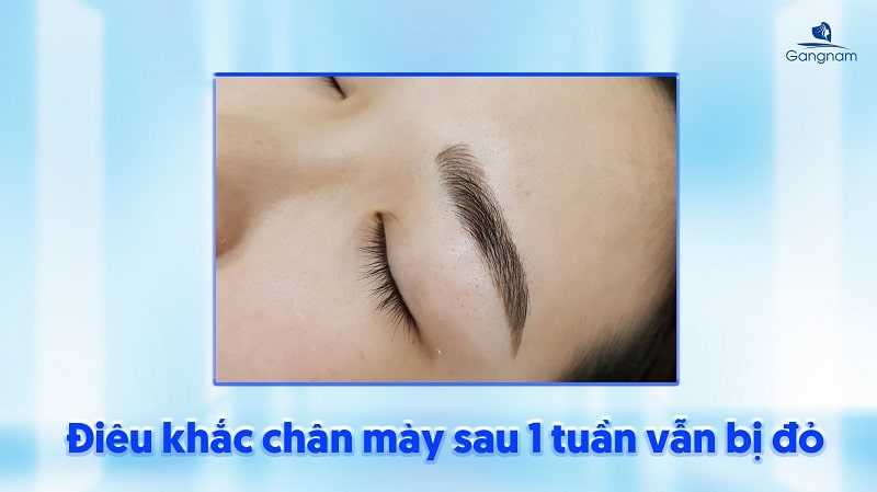 Chân mày điêu khắc sau 1 tuần sẽ như thế nào? 7 Chân mày điêu khắc sau 1 tuần