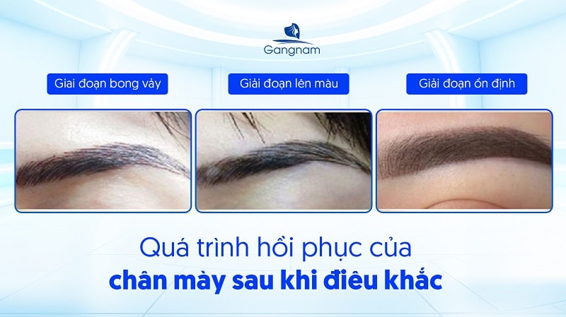 Chân mày điêu khắc sau 1 tuần sẽ như thế nào? 6 Chân mày điêu khắc sau 1 tuần
