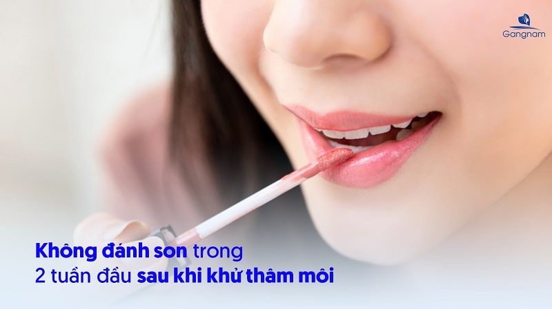 Khử thâm môi có được đánh son không? 6 Khử thâm môi có được đánh son không?