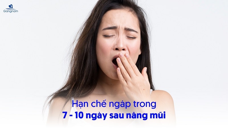 Nâng mũi có được ngáp không? 6 Nâng mũi có được ngáp không?