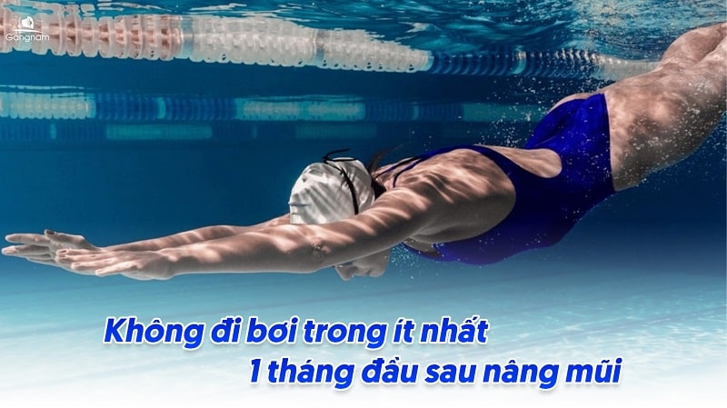 Nâng mũi bao lâu thì đi bơi được? 6 Nâng mũi bao lâu thì đi bơi được?