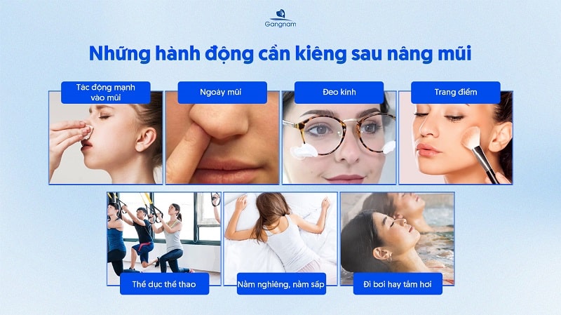Nâng mũi bao lâu thì được ngoáy mũi? 5 Nâng mũi bao lâu thì được ngoáy mũi?