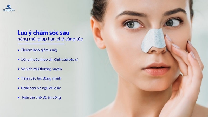 Nâng mũi bao lâu thì hết căng tức? 6 Nâng mũi bao lâu thì hết căng tức?