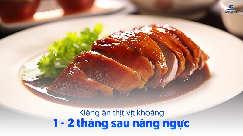 Nâng ngực ăn thịt vịt được không? 5 Nâng ngực ăn thịt vịt được không?