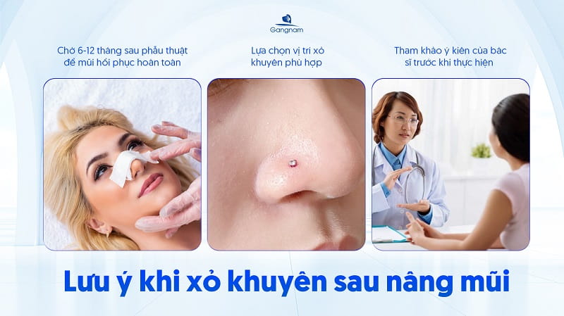 Nâng mũi có xỏ khuyên mũi được không? 6 Nâng mũi có xỏ khuyên mũi được không?