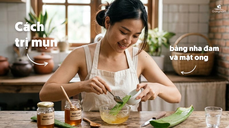 Top 9 cách trị mụn bằng nha đam hiệu quả tại nhà 6 Cách trị mụn bằng nha đam