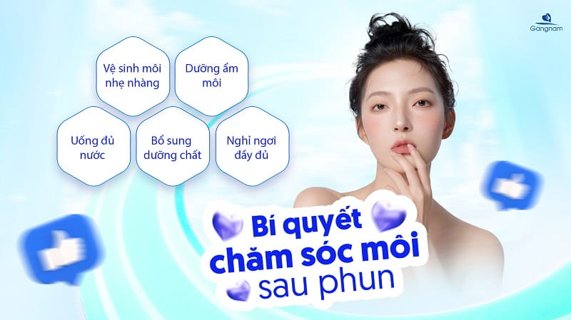 Phun môi bao lâu thì được hôn? 8 Phun môi bao lâu thì được hôn?