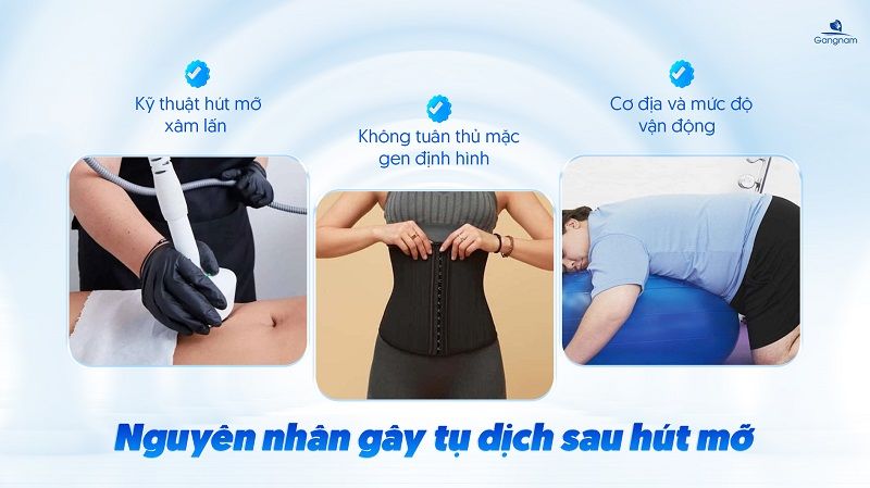 Hút mỡ bị tụ dịch có nguy hiểm không? 5 Hút mỡ bị tụ dịch