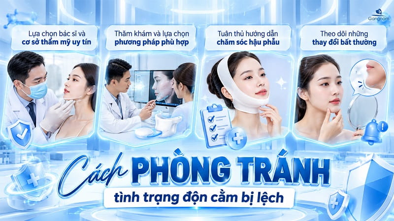 Độn cằm có dễ bị lệch không? Nguyên nhân và cách phòng tránh 8 Độn cằm có dễ bị lệch không?