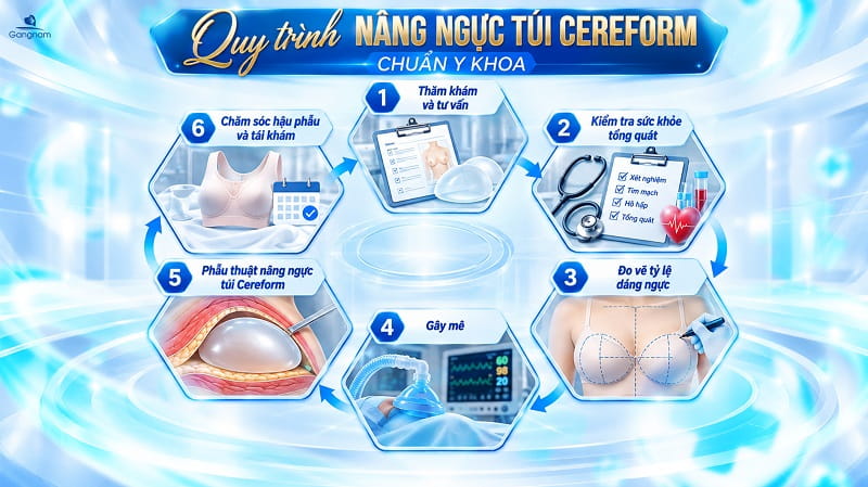 Nâng ngực túi Cereform là gì? Có tốt không? Giá bao nhiêu? 8 Nâng ngực túi Cereform