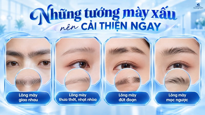 Phun mày phong thủy – Bí quyết thay đổi dáng mày khai thông tài lộc 8 Phun mày phong thủy