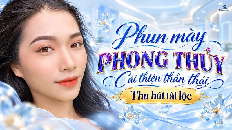 Phun mày phong thủy – Bí quyết thay đổi dáng mày khai thông tài lộc 6 Phun mày phong thủy